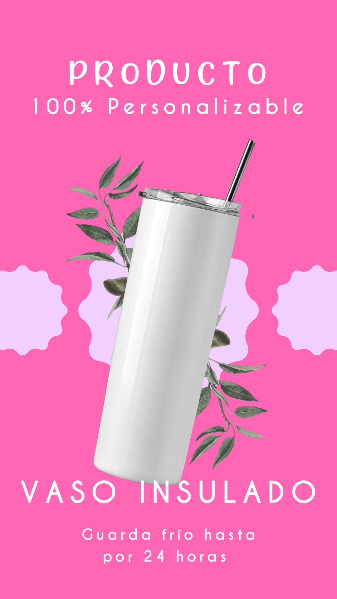 Tumbler 20 onzas personalizado