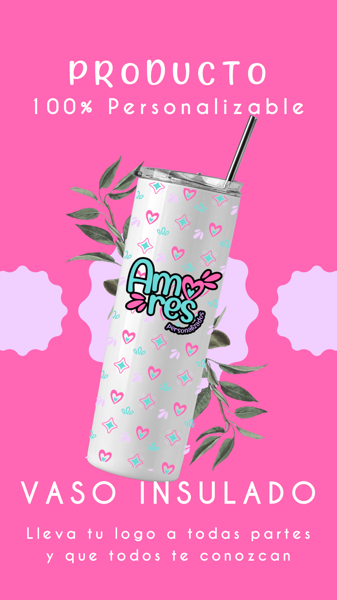 Tumbler 20 onzas personalizado
