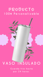 Tumbler 20 onzas personalizado