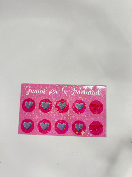loyalty cards